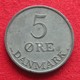 Denmark 5 Ore 1952 KM# 843.1  Dinamarca Danemark Danimarca Denemarken - Danimarca