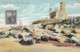 Argentina Mar Del Plata Bel Vedere Women Children At Beach, Postally Used C1900s Vintage Postcard - Argentina