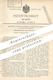 Original Patent - Telephon Apparat Fabrik E. Zwietusch & Co. , Berlin / Charlottenburg 1906 , Elektromagnetisches Relais - Historische Dokumente