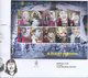 SAN MARINO - FDC VENETIA  2005 - IL TEATRO E LA RIVISTA - BLOCCO - VIAGGIATA - FDC