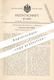 Original Patent - Reinhard Wagnitz , Berlin , 1898 , Klärverfahren Mittels Entlüftung | Kläranlage , Wasser , Klärgrube - Historische Dokumente