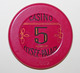 Jeton De 5 Franc "Casino Elysée-Palace" Vichy - Casino French Chip Token - Casino