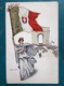 CPA -  GUERRE 14-18 - Illustrateur Xavier Sager - JOUR DE TRIOMPHE - Drapeau Italien - War 1914-18