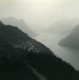 Suisse Lac De Lugano Au Sommet Du Monte Bre Ancienne Photo Stereo Possemiers 1900 - Stereoscopic