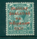 Ireland 1922 4d Slate Green Provisional Opt. Red Dollard MLH Lot54499 - Used Stamps