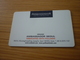 South Korea Seoul Pullman Ambassador Hotel Room Key Card - Cartes D'hotel
