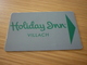 Austria Villach Holiday Inn Hotel Room Key Card - Cartes D'hotel