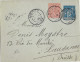 1906 - SEMEUSE Sur ENVELOPPE ENTIER SAGE De MOREZ (JURA) => LAUSANNE (SUISSE) - Enveloppes Types Et TSC (avant 1995)