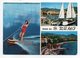 Italie -- SAN REMO--Saluti Da SAN REMO --multivues --port,plage,ski Nautique-- - San Remo