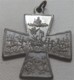 Religiöse Medaille In Kreuzform Mit Öse - 1894 - Unclassified