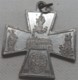 Religiöse Medaille In Kreuzform Mit Öse - 1894 - Non Classés