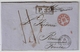 1861, " Warszawa " Glasklar ! Nach Frankreich  , A1753 - ...-1860 Prephilately