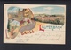 Dt. Reich Litho-AK  Gruss Aus Lauterbach 1910 Maar - Lauterbach