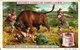 0503  Liebig 6 Cards--C1896- Types Of Cattle-Races Bovines-Yack Tibet-Groenland Arochs-Zeboe-Buffle-Bizon- - Liebig