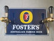 Plaque Emaillee  Foster Australian Beer - Plaques émaillées (après 1960)