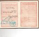 Passeport International Français 1935, Sauf Lybie Et Liban; Lut Bleu - Documents Historiques