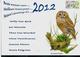 Carte De Voeux 2012 - 1985-.. Oiseaux (Buzin)