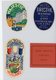 Etiquettes De Valise D'hotels Lot De 4 - Hotel Labels