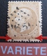 R1684/127 - NAPOLEON III N°21 - VARIETE ➤ ➤➤ Effacement Du 10C Dans Le Cartouche Sud - 1862 Napoleone III