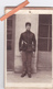 PHOTO ORIGINALE CDV MILTAIRE-AUGUSTE DAMIEN-DOUANE MILITAIRE 1914-Photo L. COMPOINT FONTAINEBLEAU- - Guerre, Militaire