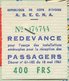USSR Russia AEROFLOT Airline 1967 Air Passenger Ticket Billet D'avion Côte D'Ivoire Ivory Coast AIRPORT TAX Fee Revenue - Europa