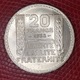 Pièce 20F TURIN 1938 Argent (silver) - Autres & Non Classés