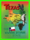 MAPS, CARTES GÉOGRAPHIQUES - TEXAS, THE LONE STAR STATE - SMITH-SOUTHWESTERN INC - - Maps