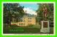 MALBORO, MA - PUBLIC LIBRARY AND WORLD WAR MEMORIAL - TRAVEL - AMERICAN ART POST CARD CO - - Autres & Non Classés