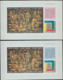 BURUNDI (1966) Tapestry. Set Of 3 Imperforate Souvenir Sheets. Scott Nos 157-8,C26. UNESCO 20th Anniversary. - Autres & Non Classés