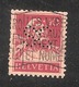 Perfin/perforé/lochung Switzerland No YT138 1914 William Tell    SC  Stoffel & Co Sankt Gallen - Perforadas