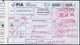 Pakistan PIA Airline 1980 Air Passenger Ticket (Karachi-Islamabad) Billet D'avion Flugticket AIRPORT TAX Revenue Fiscal - Monde