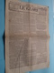 LE GLOBE - 4e Année, N° 318 ( Edit. Du Soir / Gazette )  : Lundi 13 Novembre 1844 - BRUXELLES ( Aug. Jeunesse ) ! - Oud