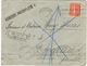 COURRIER RETOURNE POUR DEFAUT D'ADRESSE MULTIPLES CACHETS ET TAMPONS - 1921-1960: Période Moderne