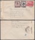 CONGO BELGE COB 232+241+256 DE LUPUTA 11/12/1943 Vers NEW-YORK CENSURE  (DD) DC-1622 - Covers & Documents