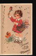 LOT241.....5 CPA ILLUSTRATIONS ENFANTS...PAILLETTES - 5 - 99 Postcards