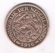 1 CENT 1916 NEDERLAND /0554/ - 1 Cent