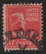 1938 US, 17c Stamp, Used, Andrew Johnson, Sc 822 - Gebraucht
