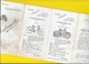 Catalogue 1922 Dépliant Cycles " AUTOMOTO" Format 18 X 9 Cm Env.. - Cyclisme