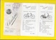 2 Catalogues Dépliants 1922 & 23 Cycles " CHRISTOPHE" Format 18 X 9 Cm Env.. - Cyclisme