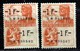 Belgique - Timbres Fiscaux 1 Frs Neuf Sans Gomme Fond Vert - Timbres