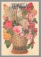 Postal Stationery Red Cross Finland (SPR 34) - Rose Basket (Valentine's Day) - Used - Entiers Postaux