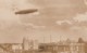 Delcampe - Air Ship Dirigible Over City And Near Hangar, Lot Of 4 Different C1920s/30s Vintage Photos - Aviation