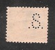 Perfin/perforé/lochung Switzerland No YT161 1921-1942 William Tell   .S. - Gezähnt (perforiert)