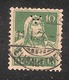 Perfin/perforé/lochung Switzerland No YT161 1921-1942 William Tell  V Schweizerische Kreditanstalt Basel - Perforés