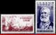 Ref. BR-808-09 BRAZIL 1954 SHIPS, BOATS, ADMIRAL BARROSO, RIVER, BATTLE OF RIACHUELO, WAR, SET MNH 2V Sc# 808-809 - Neufs