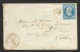 Seine Et Oise-Enveloppe Avec Cachet De Ris-Orangis-N°14A - 1849-1876: Période Classique