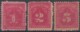 1927-65 CUBA REPUBLICA. 1927. Ed.8-10. TASA POR COBRAR POSTAGE DUE. MH. - Nuovi