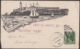 POS-1071 CUBA POSTCARD. 1902. MORRO CASTLE RARE POSTCARD TO FRANCE. - Cuba