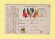 Carte FM Drapeaux - Tresor Et Postes 93 - 16-1-1915 - Guerre De 1914-18