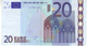 (Billets). 20 Euros 2002 Serie P, R030F3, N° P 39122457949,  Signature 3 Mario Draghi UNC - 20 Euro